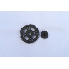 Metal Gear Set 21/53T - Standard Pinion | King Motor